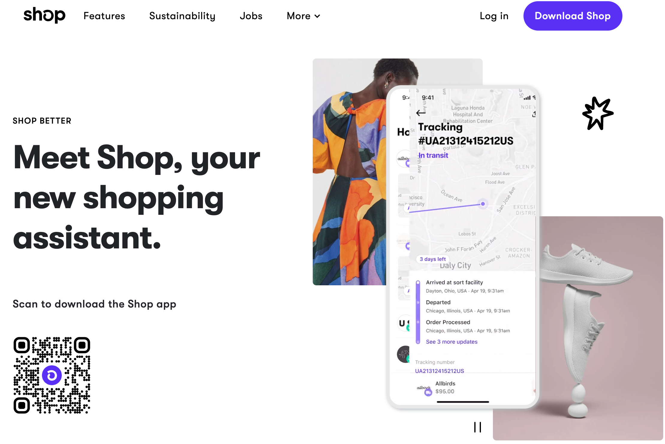 Download the SHOP app and track your order ..