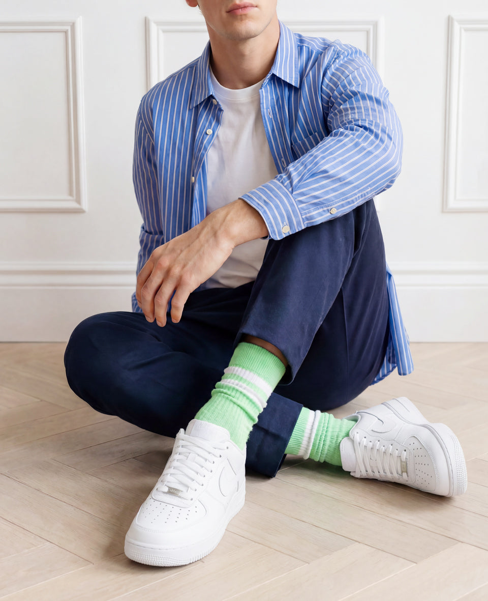 Premium men's socks designed in Copenhagen by Democratique Socks