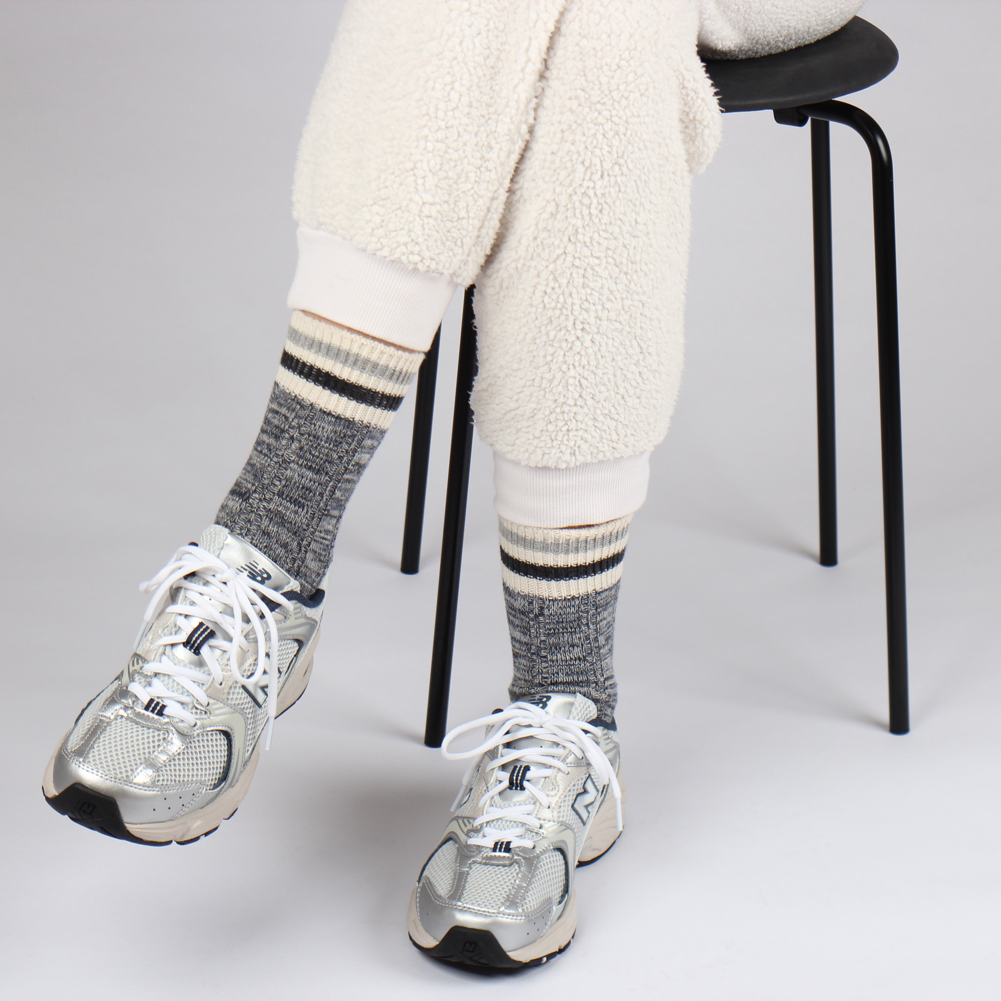 Democratique Socks womens high quality melange cosy socks