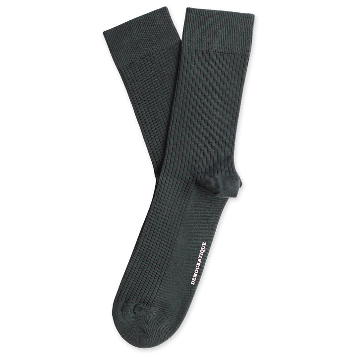 6-pack Originals Fine Rib Socks - Democratique Socks