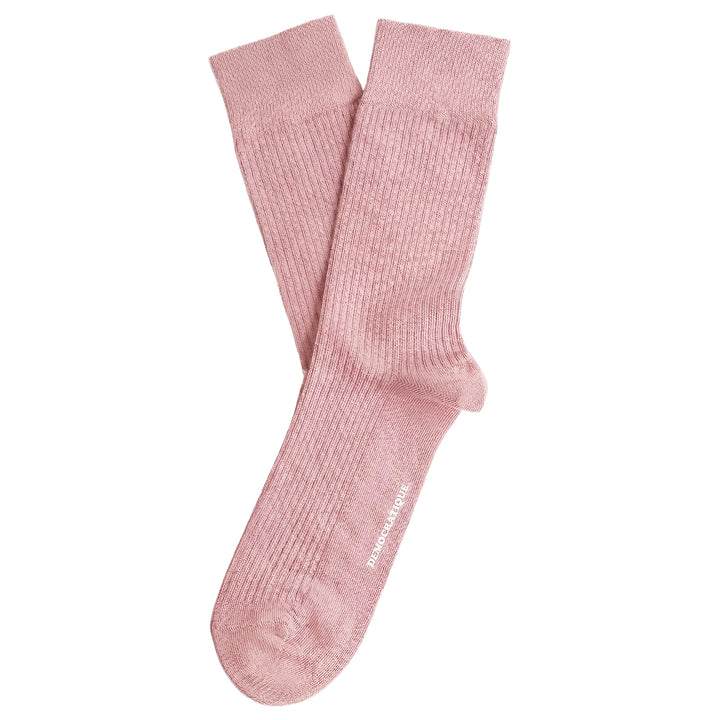 Originals Fine Rib Socks Pale Pink
