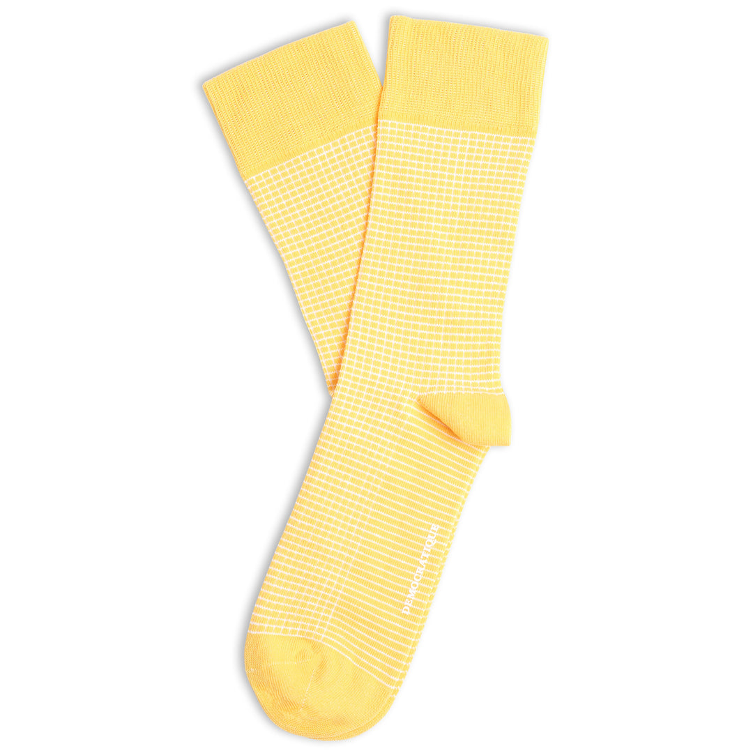 4-pack Democratique Necessities Summer Tough Green / Cold Orange / Palm Springs Blue - Democratique Socks