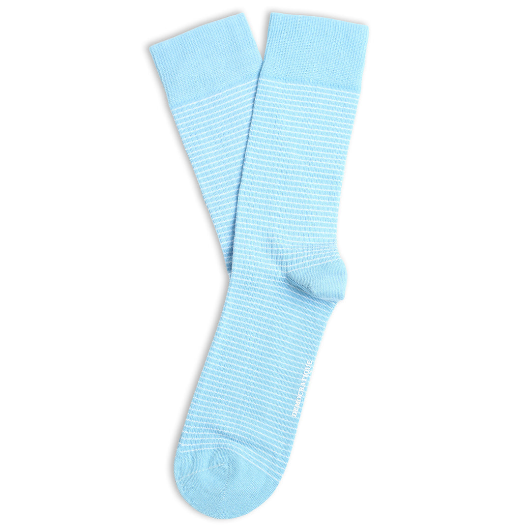 4-pack Democratique Necessities Summer Tough Green / Cold Orange / Palm Springs Blue - Democratique Socks