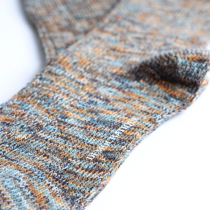 6-pack Relax Heavy Rib Supermelange - Democratique Socks