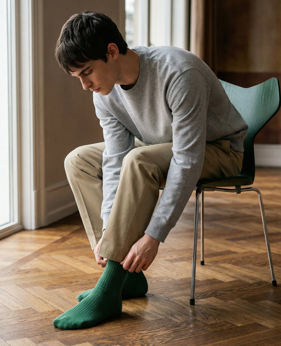 3-pack Originals Fine Rib Necessities Summer 25 Watermelon / Tough Green / Grey Melange