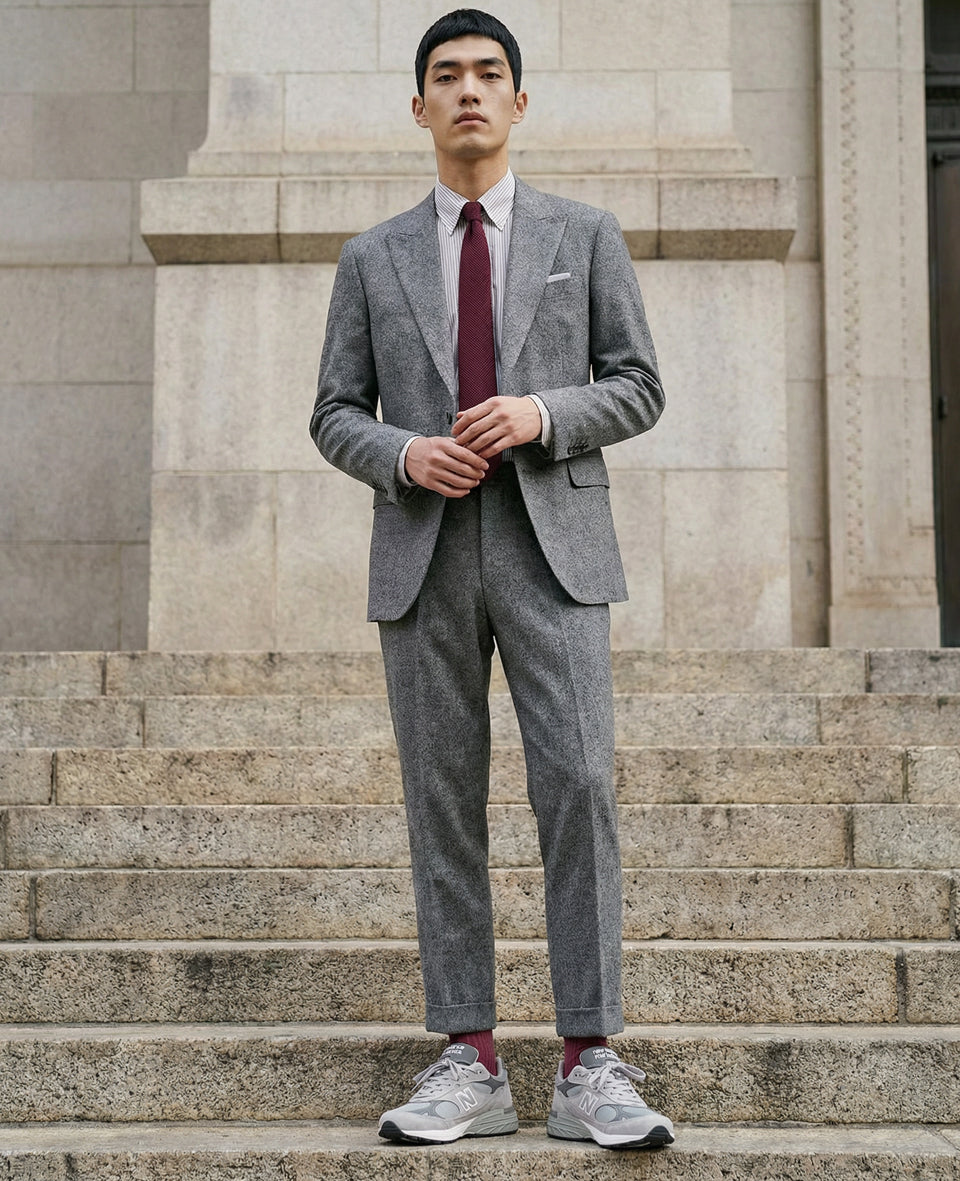 3-pack Originals Fine Rib Socks White / Bordeaux / Grey