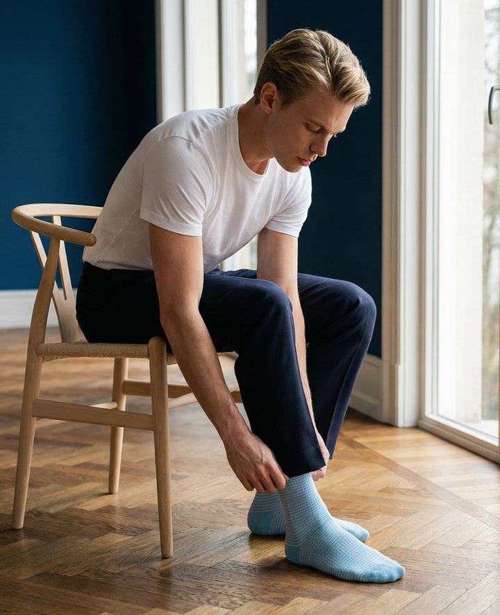 Lot de 4 Democratique Necessities Résistant Vert / Orange Froid / Bleu Palm Springs