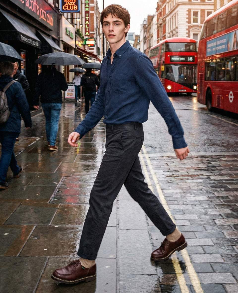 4-pack Originals Fine Rib Socks Brown/Khaki/Green/Bordeaux