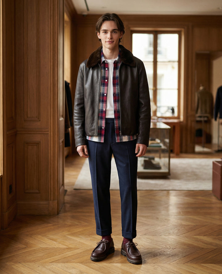 4-pack Fine Rib and Relax Socks Grey / Green / Bordeaux