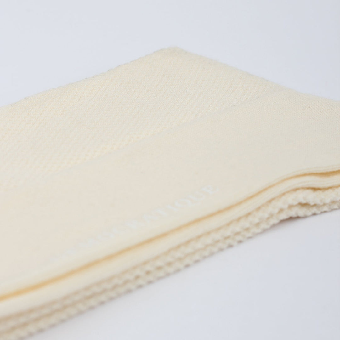 Democratique Socks Originals Champagne Pique Off White - Democratique Socks