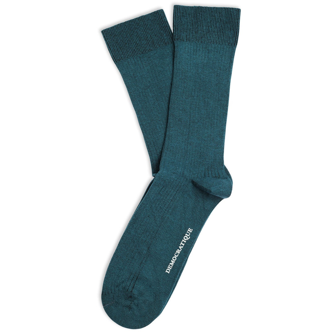 Democratique Socks Originals Fine Rib Benzin - Democratique Socks