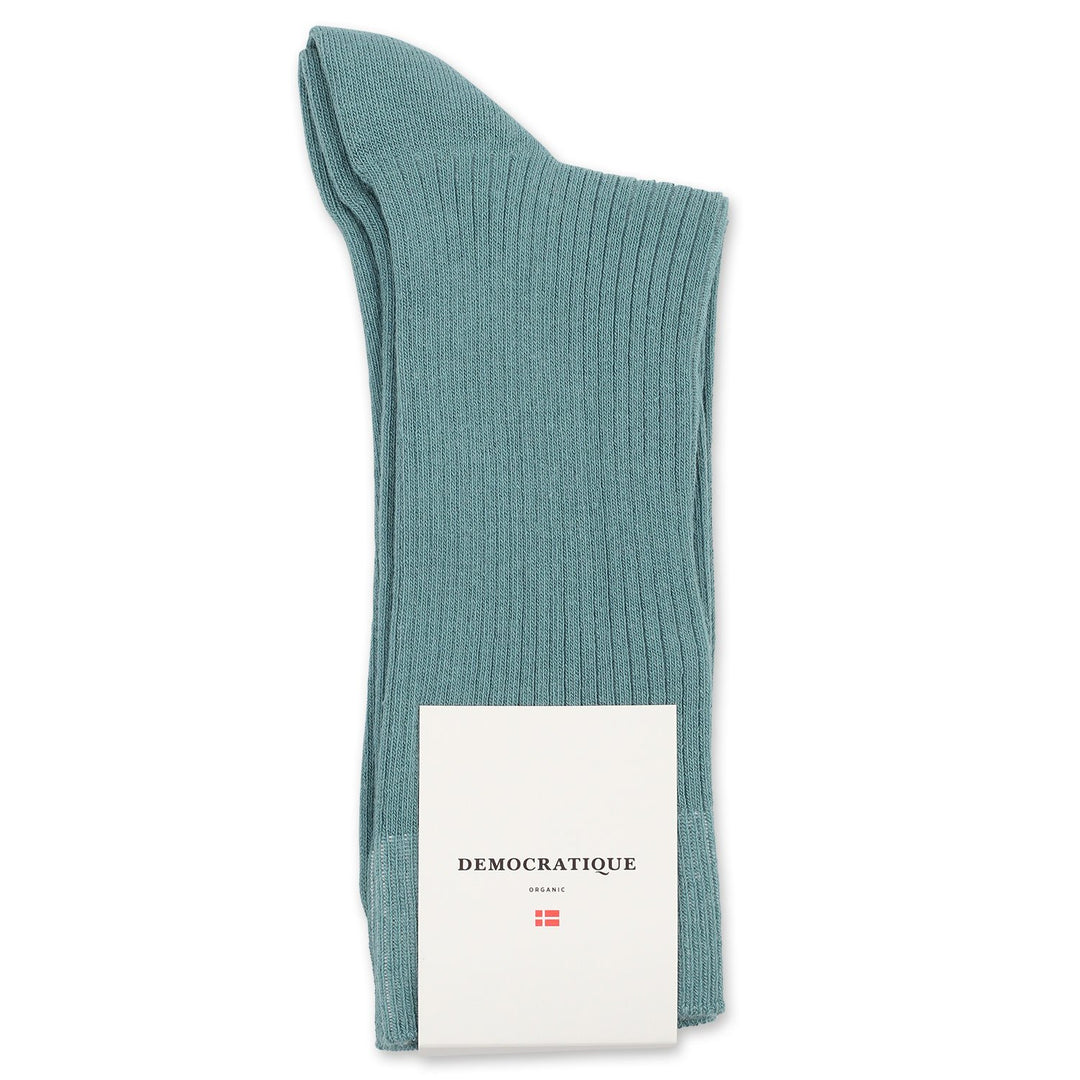 Democratique Socks Originals Fine Rib Irr - Democratique Socks