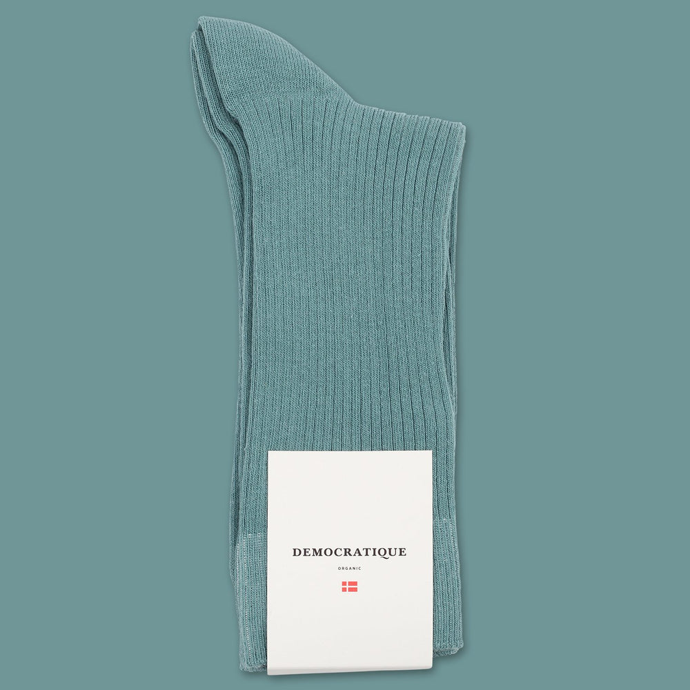 Democratique Socks Originals Fine Rib Irr - Democratique Socks