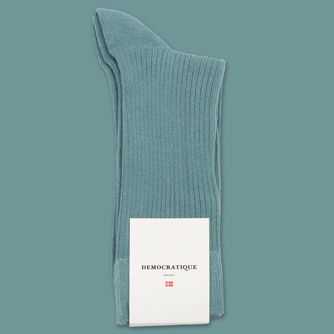 Democratique Socks Originals Fine Rib Irr - Democratique Socks