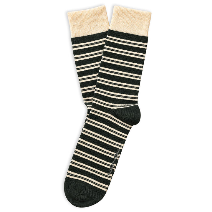 Originals Ultralight Power Stripes Organic Cotton Forest Green / Off White