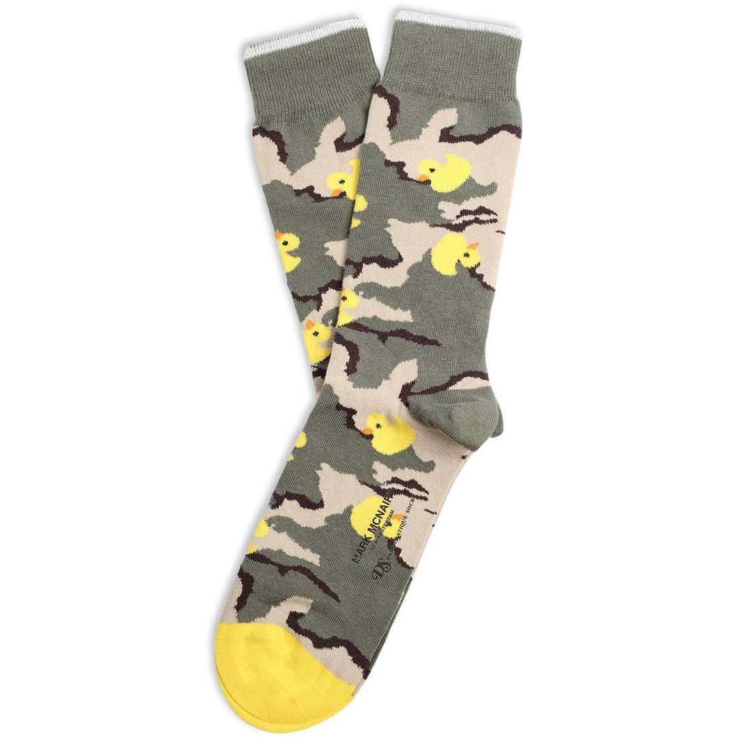 Mark McNairy x Democratique Socks Camo Ducks - Democratique Socks