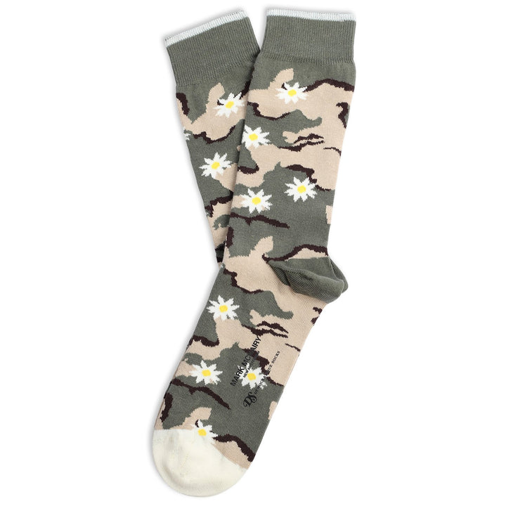 Mark McNairy x Democratique Socks Camo Daisy - Democratique Socks