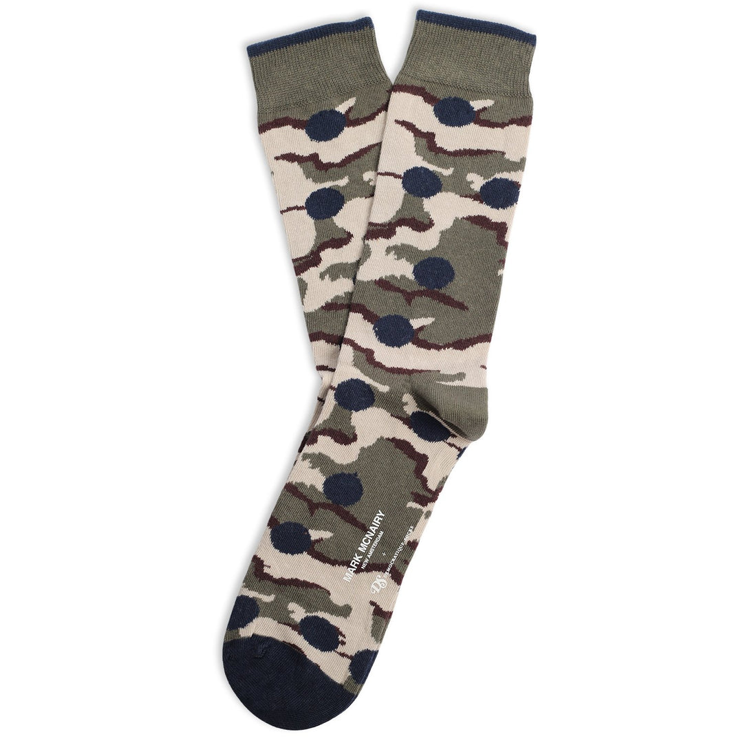 Mark McNairy x Democratique Socks Camo Dots - Democratique Socks