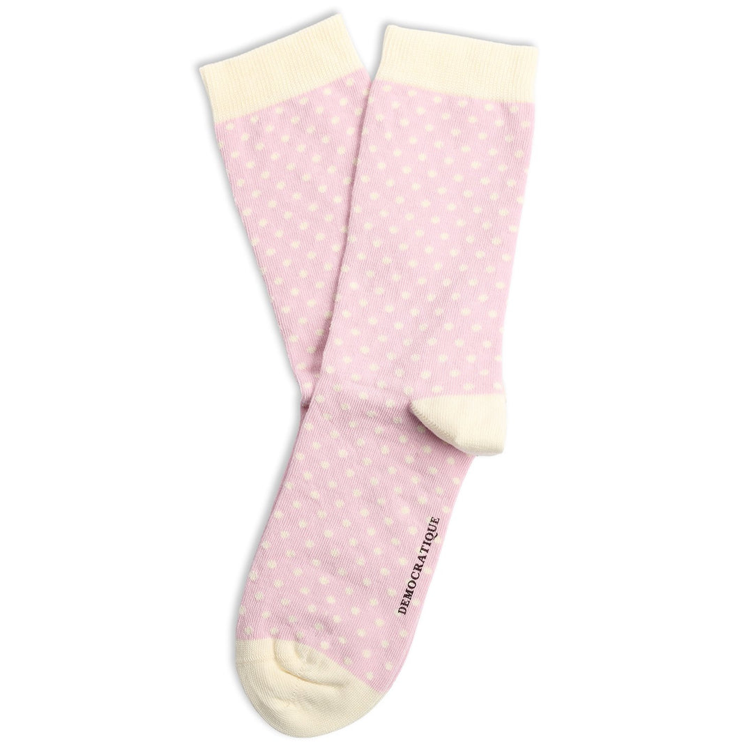 Originals Femme Polkadot Socks Cold Blossom / Off White - Democratique Socks