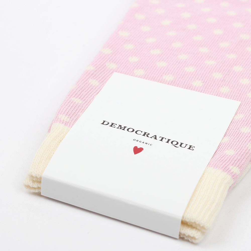 Originals Femme Polkadot Socks Cold Blossom / Off White - Democratique Socks