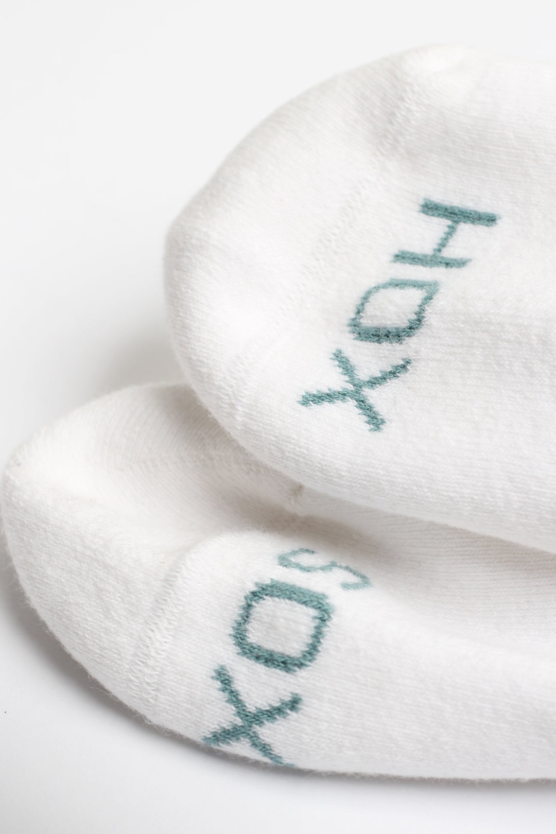 12-pack The Hoxton x Democratique Socks ATHLETIQUE Striped HOX SOX Clear White / Irr / Bluish Green / Rude Green / Watermelon / Pale Pink - Democratique Socks
