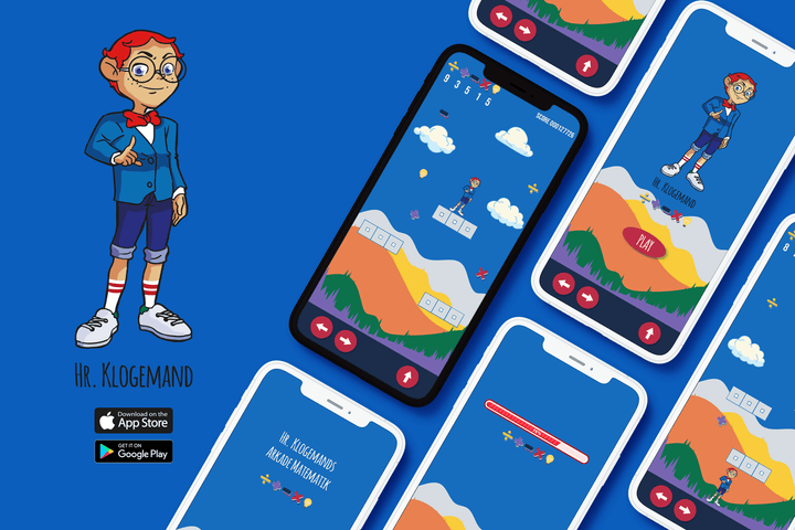 Mr. Cleverman x Democratique Socks Originals Math App Clever Blue / Multi Color - Democratique Socks