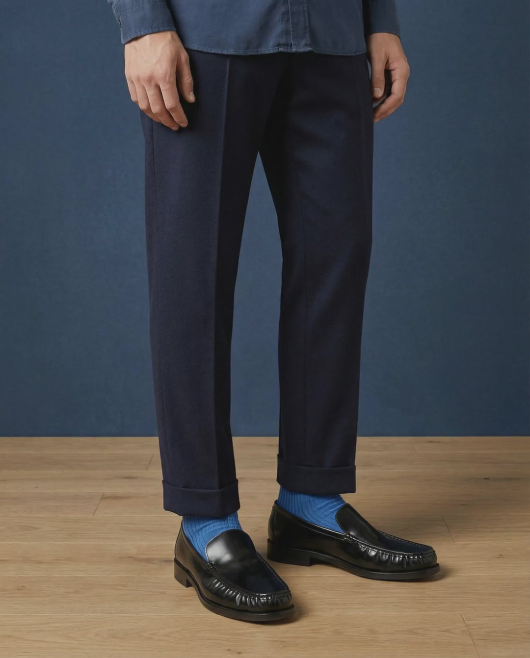 3-pack Originals Fine Rib Socks Grey / Blue / Light Blue