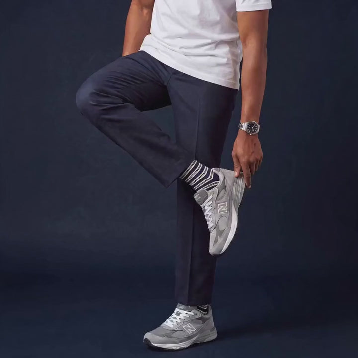 Originals Ultralight Power Stripes Organic Cotton Navy / Off White