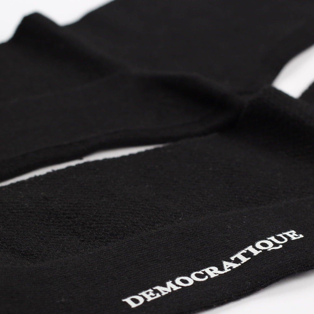 Originals Champagne Pique Black - Democratique Socks