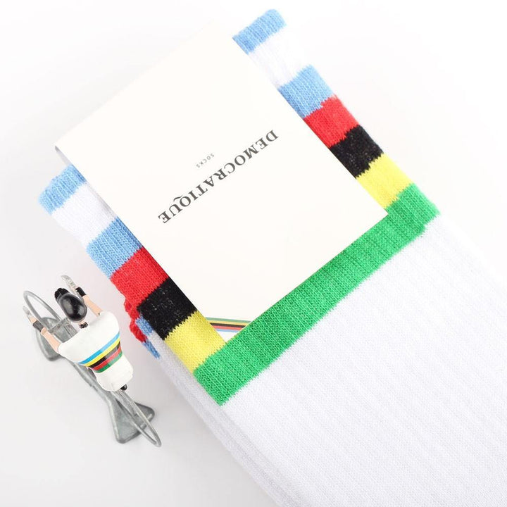 Democratique Socks Athletique Classique Cycling World Champion - Democratique Socks