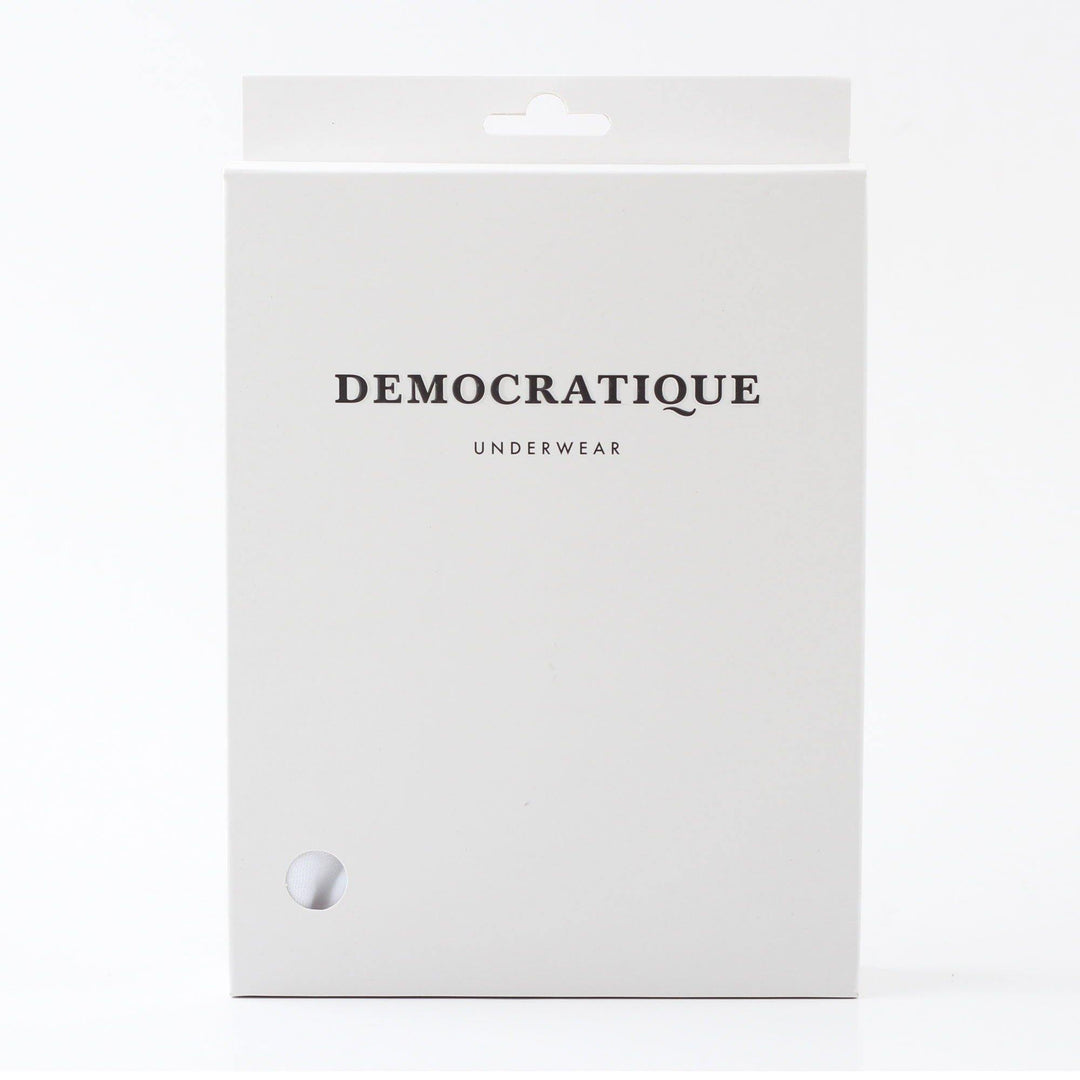 Super Tank Top WHITE DEMOCRATIQUE UNDERWEAR - Democratique Socks