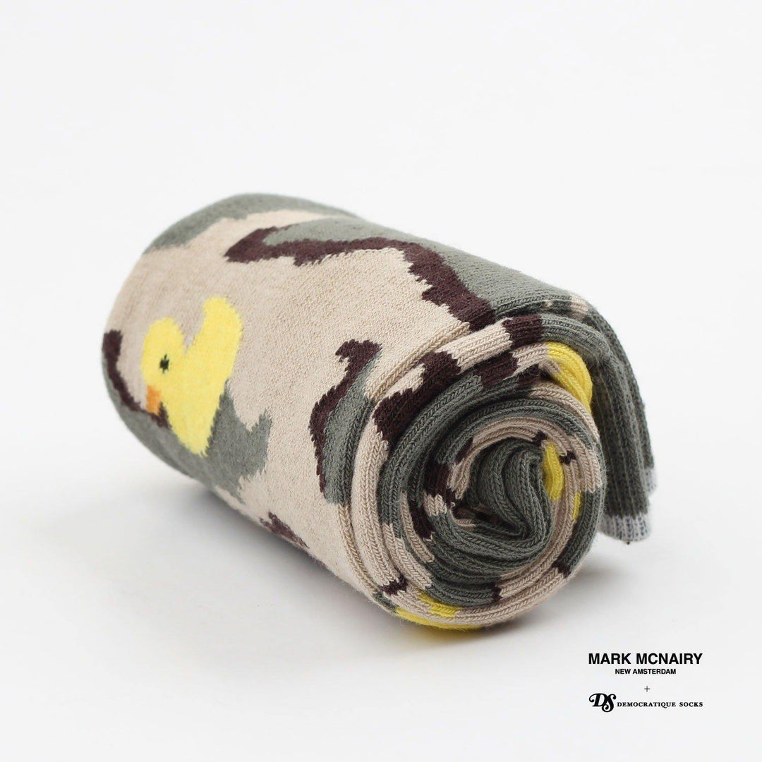 Mark McNairy x Democratique Socks Camo Ducks - Democratique Socks