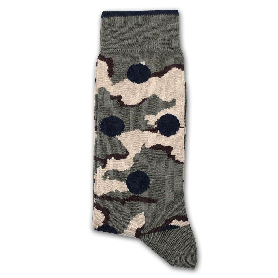 Mark McNairy x Democratique Socks Camo Dots - Democratique Socks