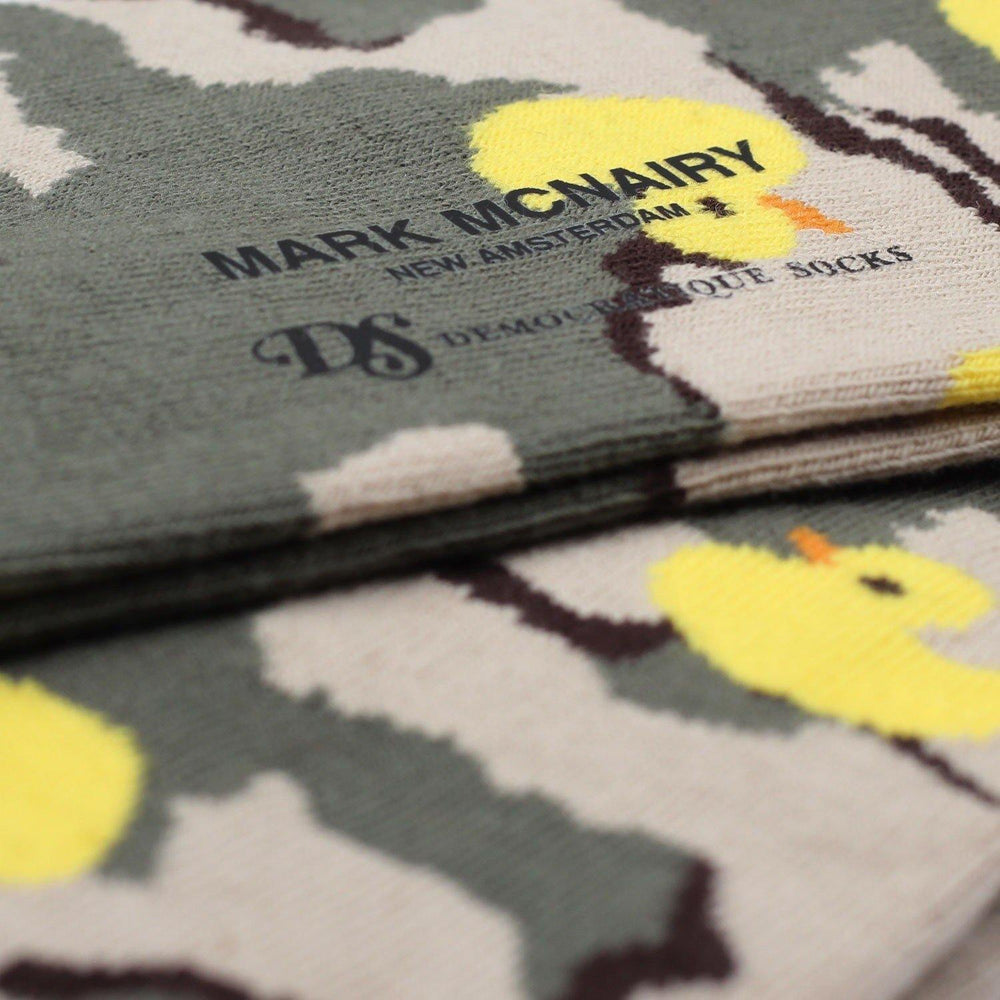 Mark McNairy x Democratique Socks Camo Ducks - Democratique Socks