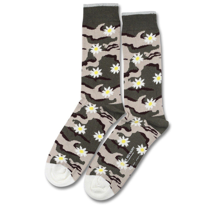 Mark McNairy x Democratique Socks Camo Daisy - Democratique Socks