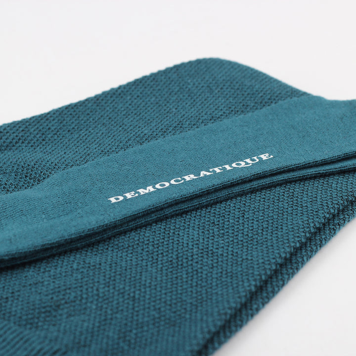 Democratique Socks Originals Champagne Pique Organic Cotton Benzin - Democratique Socks