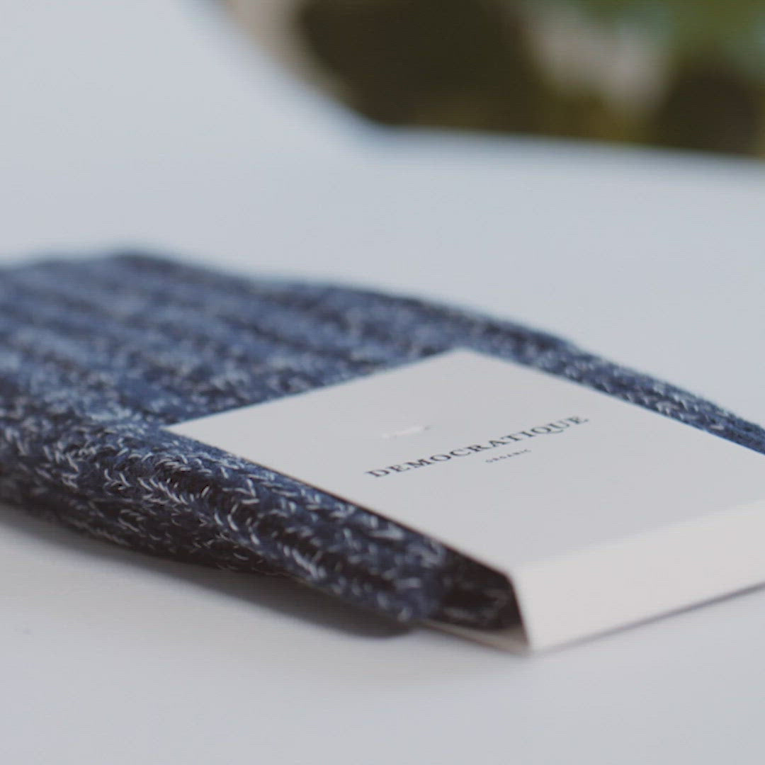 Relax Schooner Knit Supermelange Organic Cotton Navy / Shaded Blue / Off White